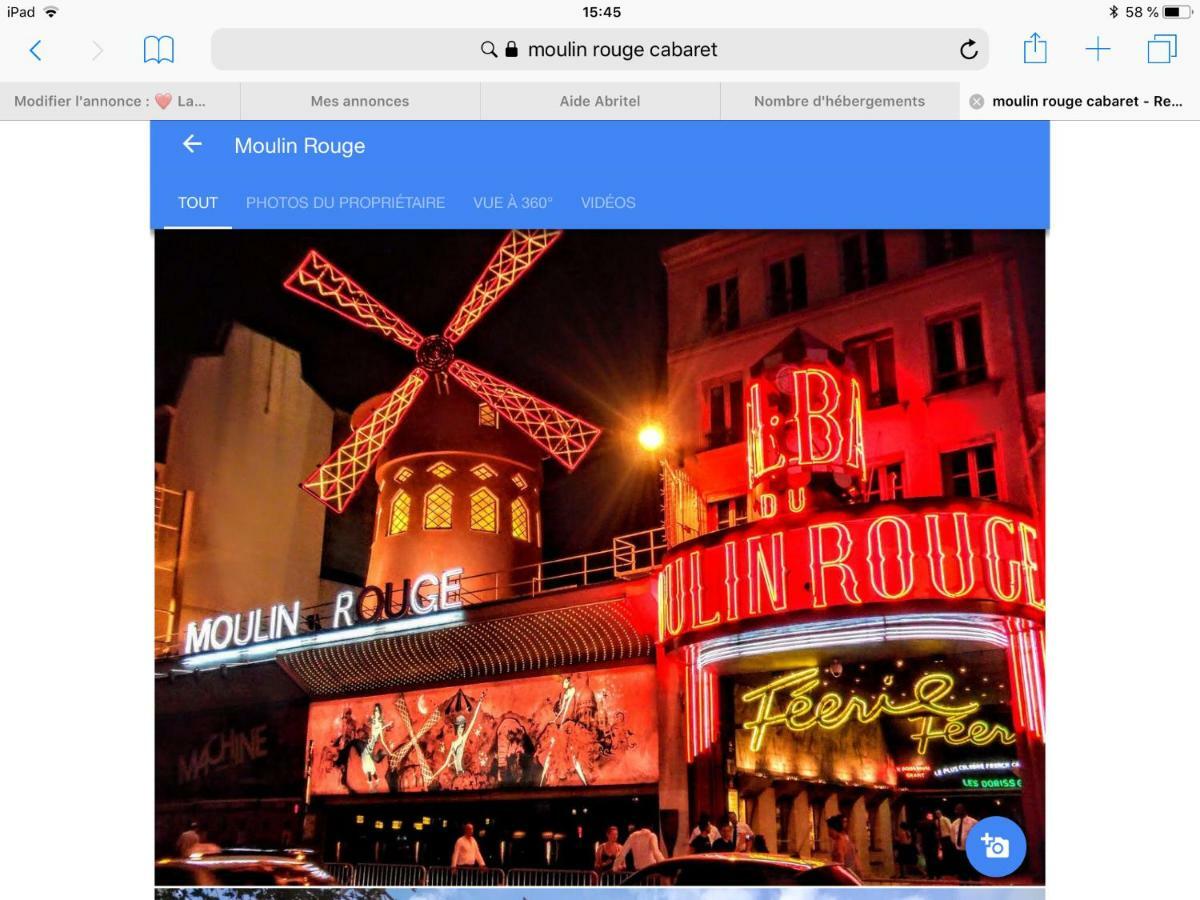 Studio Pigalle De 25 M2 - 2 Lits Simples Type Gigogne Pour 2 Personnes - Coeur Touristique De Paris - 2 Minutes De La Station Metro Pigalle ,Petit Train Vers La Butte Montmartre-Cabarets Moulin Rouge,Chez Michou-Restaurants Bouillon Pigalle,Berliner Luaran gambar